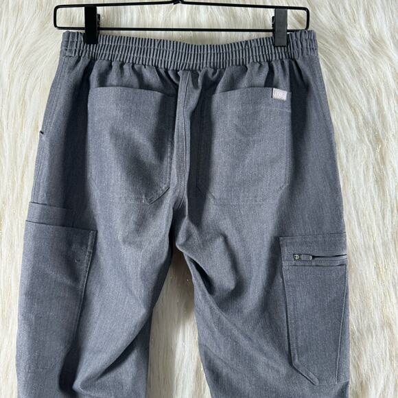 FIGS Womens Technical Collection Jogger Scrub Gray Pockets Medical Drawstring XS - Picture 5 of 8